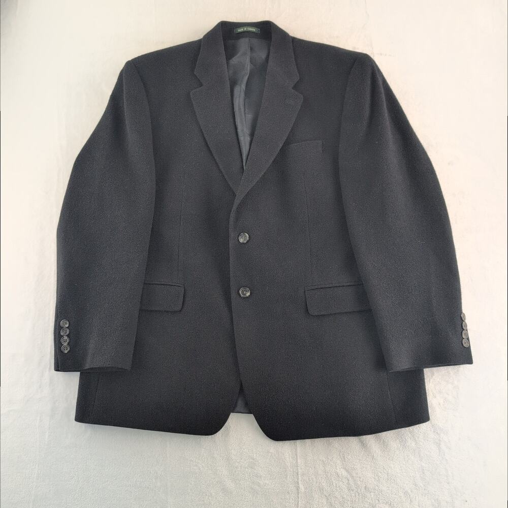Vintage Lauren Ralph Lauren 100% Camel Hair Two Button Sport Coat Men's 44R
